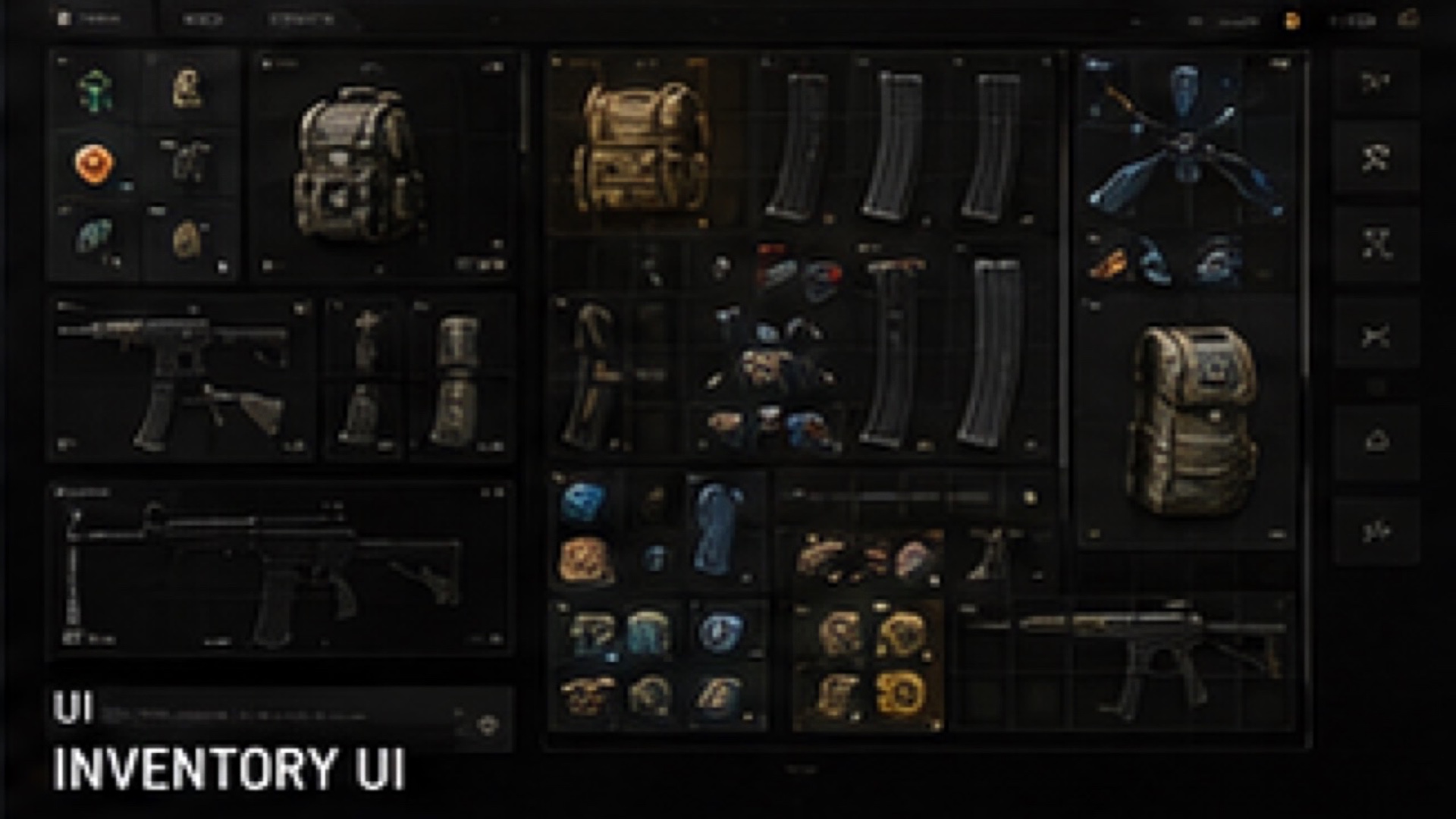 Inventory screen